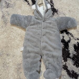 Cozy Gray Kids One Piece